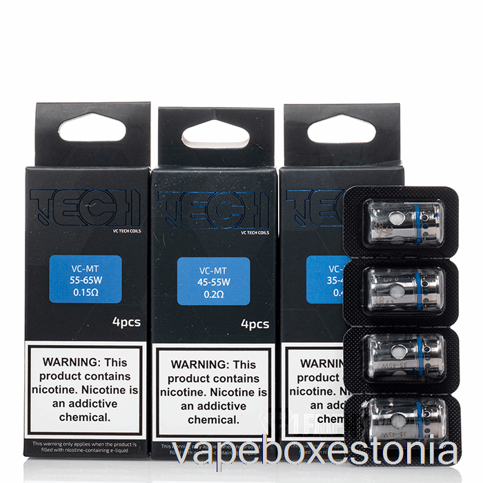 Vape Box Estonia Vaperz Cloud Vc Tech Asenduspoolid 0,8ohm Vc Tech Coils